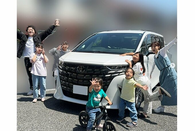 ５児の父・エハラマサヒロさん　40系アルファード購入＆納車を報告　「#初心者マークつけててカッコいい」　４月に免許取得|TBS NEWS DIG