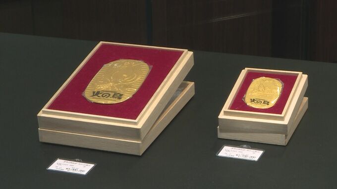 総額5億円以上！“金の祭典”「まばゆいばかりの輝き」約3億3千万円の純金製すずり箱など200点を展示販売|TBS NEWS DIG