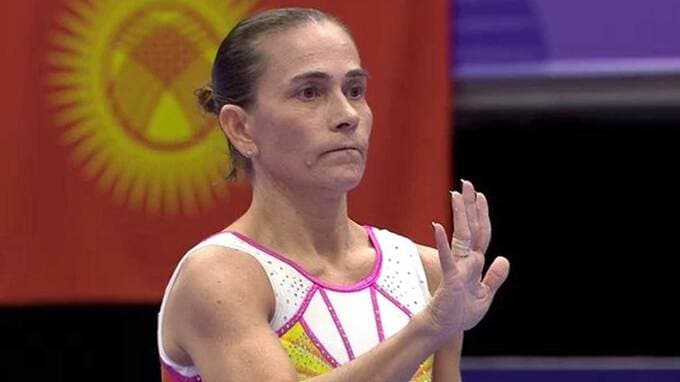 体操女子種目別 跳馬 51歳・チュソビチナが13.199の5位、“レジェンド”の演技に会場からは大歓声と大きな拍手【アジア大会】 |TBS NEWS DIG