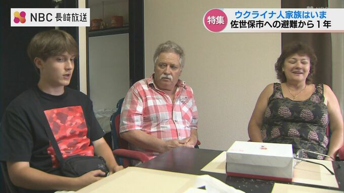 「日本の大学に行きたい」「新しいビジネスを始めたい」避難から１年　ウクライナ人家族のいま【長崎・佐世保】　|　長崎のニュース | 天気 | NBC長崎放送