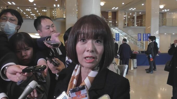 自民・杉田水脈前衆院議員「議員になったらきちんと話す」