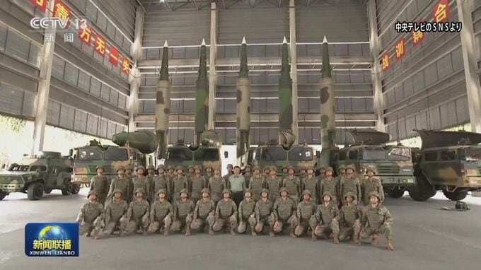 習近平国家主席がロケット軍視察 「実戦能力の向上」指示　台湾有事念頭に|TBS NEWS DIG