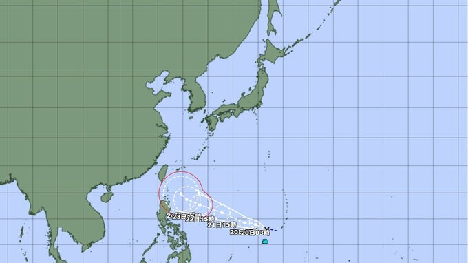 今後はどこに向かう？ "台風のたまご" ＝熱帯低気圧の勢力と進路を詳しく　あすには台風に発達か　23日には強い勢力に...最大瞬間風速50メートル予想　今後の全国の天気を画像で　気象庁|TBS NEWS DIG