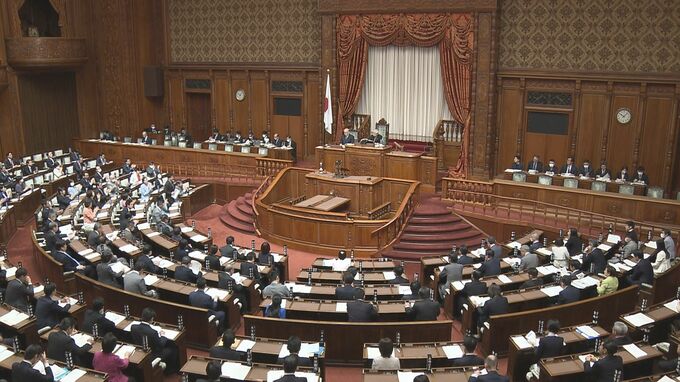 【速報】「共同親権」導入を柱とした民法改正案　参議院で審議入り