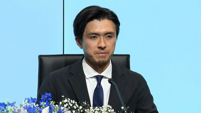 レイズ上沢直之  “マイナー契約で入団したワケ”「メジャーではレベルアップした姿で投げたい」【移籍会見】|TBS NEWS DIG