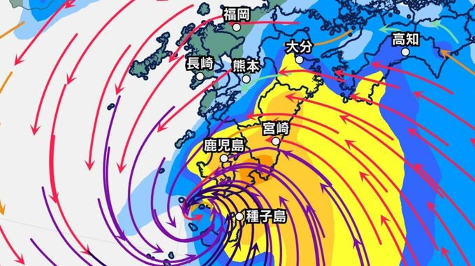 【台風情報】台風6号　九州南部・九州北部接近へ【九州の雨・風シミュレーション2日（火）～4日（木）】気象庁の進路予想と防災情報|TBS NEWS DIG