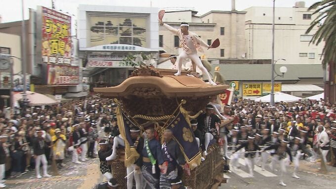 【岸和田だんじり祭2026】宵宮パレード全22町の進入順・通過予定時間まとめ  9月19日(土)午後1時スタート|TBS NEWS DIG