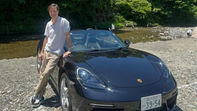 【 パックン 】初夏のBBQ＆ドライブは「わ」ナンバー・ポルシェ　〝ボクが乗るからカッコいい！〟|TBS NEWS DIG