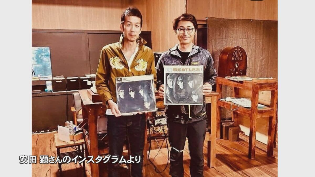 俳優・安田顕さんが突然来店、店主驚く 鳥取のオリジナル盤