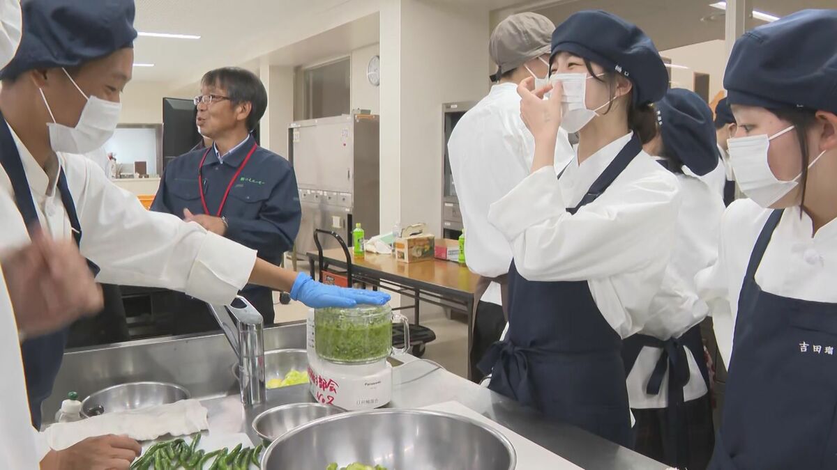 柚子こしょうの作り方は？　高校生が特産の調味料作りに挑戦　大分