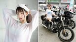 【 丸りおな 】バイク女子　念願のアメフェス本番・ハーレーパレード参加を報告　「走り切れてひと安心」　師匠・井倉光一さんと同じステージに　「写真を撮れなかったのだけが心残り…笑」|TBS NEWS DIG