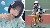 【 SKE48・荒野姫楓 】〝初めてのピストバイク〟バンクコースに急遽挑戦 フォロワー感心〝衣装で挑戦できるのはひめたんへの信頼〟|TBS NEWS DIG