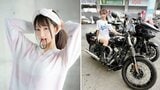 【 丸りおな 】バイク女子 念願のアメフェス本番・ハーレーパレード参加を報告 「走り切れてひと安心」 師匠・井倉光一さんと同じステージに 「写真を撮れなかったのだけが心残り…笑」|TBS NEWS DIG