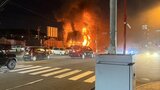 【速報】「建物が爆発、炎上している」通報 大分市で建物火災 消防が消火活動中 | 大分のニュース|OBS NEWS|大分放送