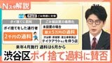 渋谷区“ポイ捨て2000円”条例案が可決、ごみ箱設置も義務付け 来年4月施行【Nスタ解説】|TBS NEWS DIG