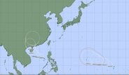 【台風情報】南シナ海とマーシャル諸島の熱帯低気圧 2日正午までに台風に発達する見込み 【雨と風のシミュレーション】 | 富山のニュース|天気・防災|チューリップテレビ