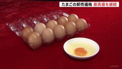 “価格の優等生”たまごの卸売価格が過去最高値継続中　鳥インフルで全国の約1割の鶏が殺処分| TBS CROSS DIG with Bloomberg
