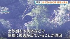 千葉県　約4万6690軒が停電（22日午前11時過ぎ時点）「きょう中には復旧の見通しを立てたい」東京電力パワーグリッド| TBS CROSS DIG with Bloomberg