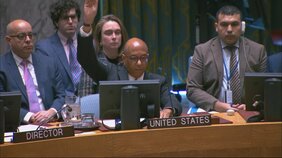 ガザ停戦めぐる安保理決議案採決 アメリカが拒否権行使「人質解放につながらない決議案に賛成できない」|TBS NEWS DIG