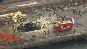 【速報】事故現場の海中から遺体発見　JFEスチール工場で3人死亡1人行方不明の転落事故　行方不明の男性作業員の可能性　川崎市|TBS NEWS DIG