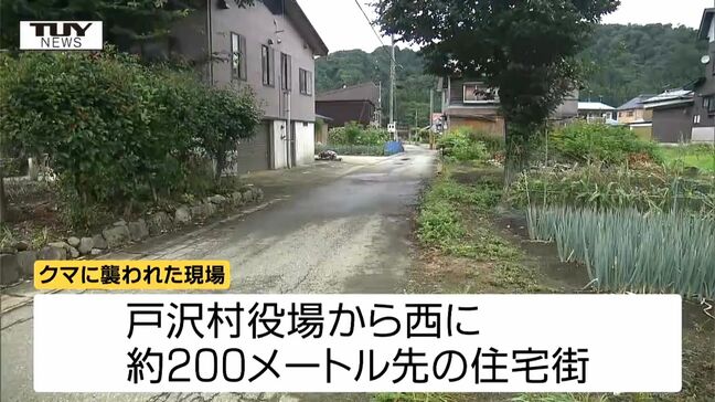 「衝撃がどんと」クマに襲われた男性が語る当時の状況とは...夏祭り帰りに住宅街で襲われ頭や顔などにケガ（山形・戸沢村）　　|TBS NEWS DIG