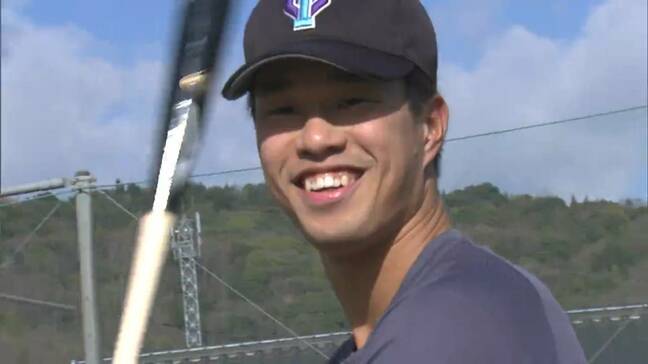 「1番センターでスタメン出場すること目指して」阪神タイガースに入団・岡城快生選手(岡山市出身) 岡山で自主練習|TBS NEWS DIG