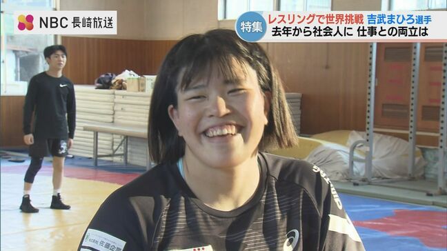【女子レスリング日本代表】先生でレスラー！吉武まひろ選手、U23世界選手権へ挑む|TBS NEWS DIG
