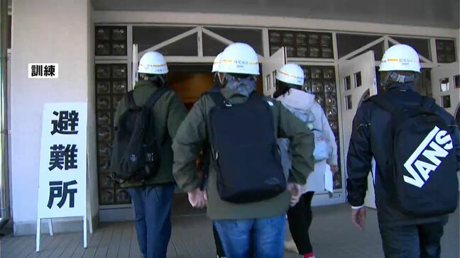 桜島“大正噴火”から112年 噴火警戒レベル5想定の訓練 島民が市街地側に避難|TBS NEWS DIG