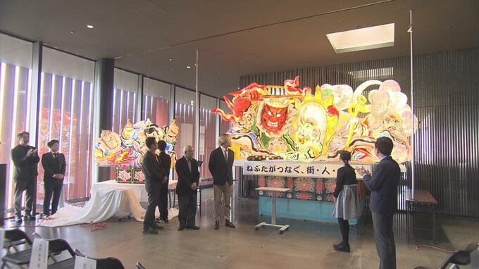 「ねぶたになっていって良かった」小中学生ねぶた下絵コンクール最優秀賞作品が「ねぶた」に　|　青森のニュース│ATV NEWS│青森テレビ