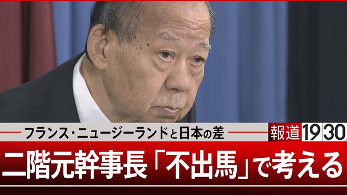 二階元幹事長「不出馬」で考える　スウェーデン82％、日本36.5％ これが日本の“おじさん政治”を生む【報道1930】|TBS NEWS DIG