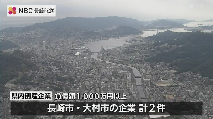 企業倒産は８月は２件　負債総額も過去１０年で最少　|　長崎のニュース | 天気 | NBC長崎放送