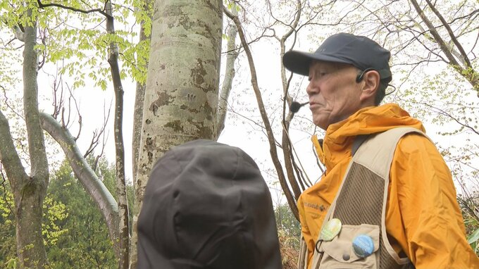 「白神の森　遊山道」の利用開始！　20日～土日限定でガイド付きのトレッキングも用意　「（クマは）何で木に上がると思う？」　|　青森のニュース│ATV NEWS│青森テレビ