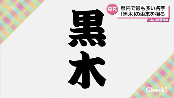 全国331位でも宮崎県では1位　宮崎県内最多の名字「黒木」の由来を探る|TBS NEWS DIG