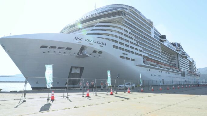 「左半身まひ、救助願います」　豪華客船「MSCべリッシマ」で急病人　海上保安署が深夜の救出劇　|　IBC NEWS | IBC岩手放送