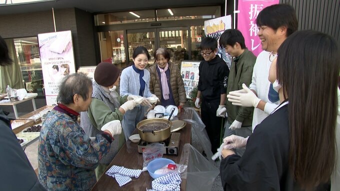 地域の絆深める　高知市上町商店街で年の瀬の餅つき　地元の人の輪に笑顔広がる　|TBS NEWS DIG