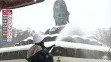青銅座像で日本一の昭和大仏「すす払い…を前に雪払い」新年迎える準備 青森県青森市|TBS NEWS DIG