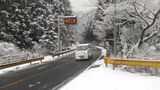 「路面は凍結状態」大型トラックと乗用車合わせて5台が絡む事故 けが人なし 山口県長門市|TBS NEWS DIG