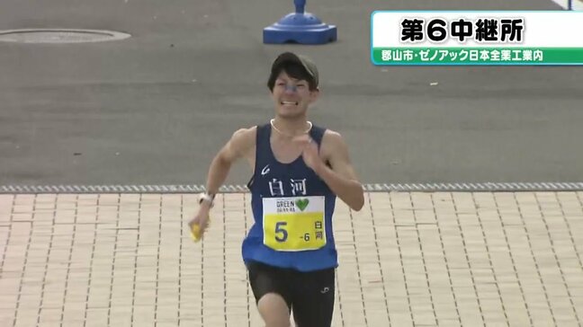 【動画あり】第6中継所 通過順位 個人記録あり【第36回ふくしま駅伝2024】※公式記録 福島駅伝|TBS NEWS DIG