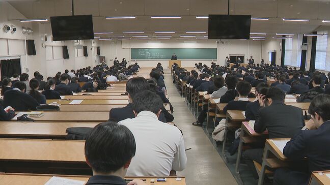 「緊張もしてますけど、ワクワクも･･･」九州一のマンモス大学「福岡大学」で一般入試始まる|TBS NEWS DIG
