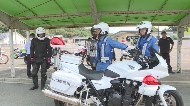 8月19日は「バイクの日」 現役白バイ隊員が指導 安全運転講習 |TBS NEWS DIG