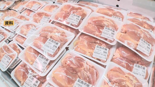 鶏もも肉の価格が155円で過去最高値 たまごの価格も最高値に並ぶ 農水省の食品価格動向調査 輸入牛肉も…円安 アメリカでの高騰で|TBS NEWS DIG