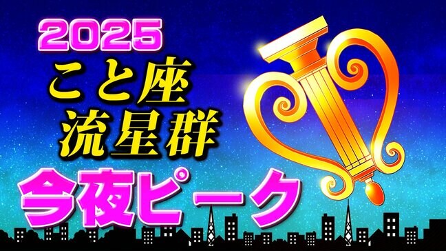 【こと座流星群 ２０２５】今夜ピーク  気になる天気は【見られる方角・時間帯は何時がいい？・観察のポイント】スマホで流星を撮るには|TBS NEWS DIG