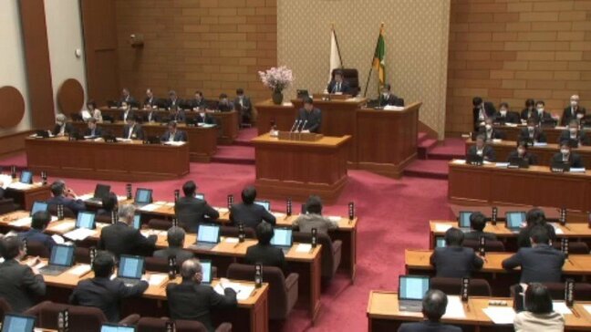「揺るぎない成長の軌道につなぐ」過去最大の当初予算案など64議案を可決、愛媛県議会2月定例会が閉会【愛媛】|TBS NEWS DIG