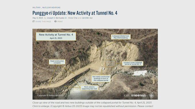 北朝鮮 核実験場に2つの建物設置、爆破した坑道の修復をめざす動きか|TBS NEWS DIG