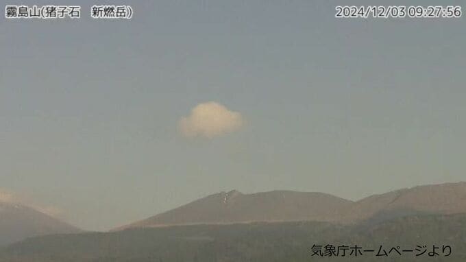 新燃岳で火山性地震が増加　24時間で63回　噴火警戒レベル2に引き上げの可能性　|　鹿児島のニュース｜MBC NEWS｜南日本放送