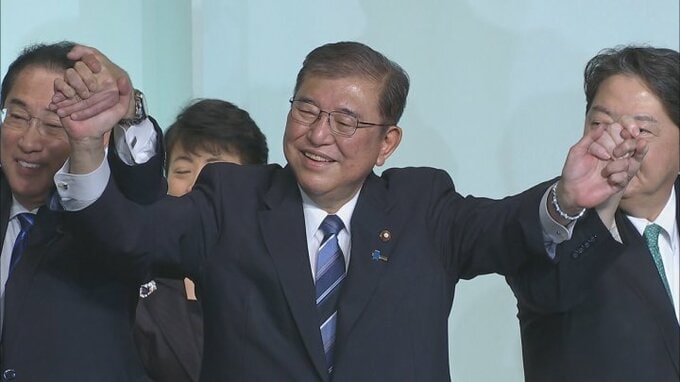 自民党総裁選　石破茂氏が約2700票でトップ　2位は高市早苗氏　3位は上川陽子氏　山梨県の党員投票結果|TBS NEWS DIG