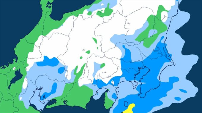 【関東甲信】31日、1日は気圧の谷や湿った空気の影響で雨や雪の降る所が　東京、山梨、茨城、栃木、群馬、埼玉、千葉、神奈川、長野の天気【大雪と雨のシミュレーション】|TBS NEWS DIG