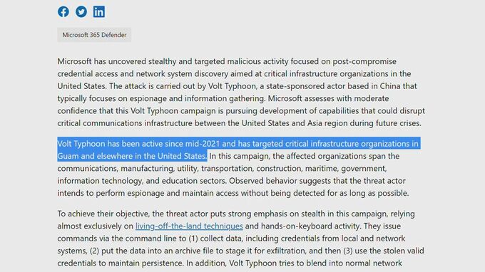 中国のハッカー集団が米グアムインフラを標的に攻撃か|TBS NEWS DIG