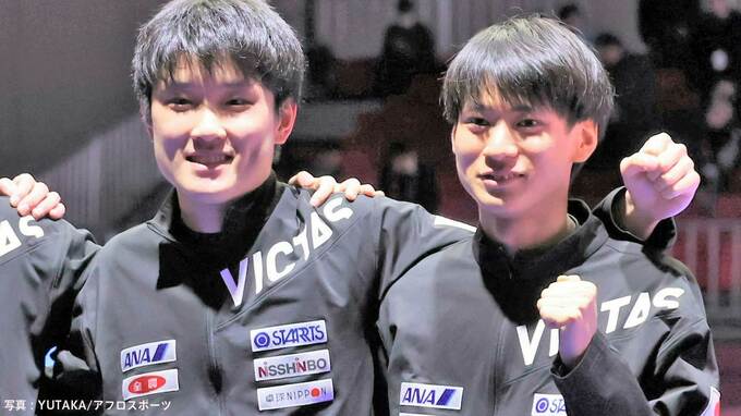 「全員がそろって勝てた」張本が戸上のベンチ復帰喜ぶ、早くも中国戦へ「いずれは当たる相手、気持ちから出し切れば」|TBS NEWS DIG