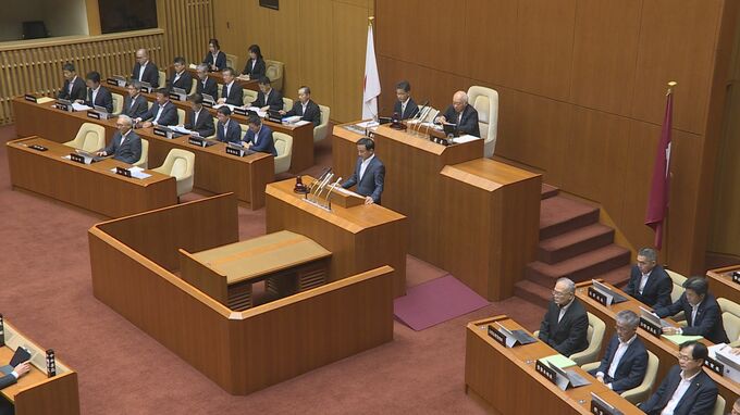 ６月定例山口県議会・開会　村岡知事　観光振興の取り組み強化に意欲示す　|　山口のニュース・天気・防災｜tys NEWS｜ｔｙｓテレビ山口